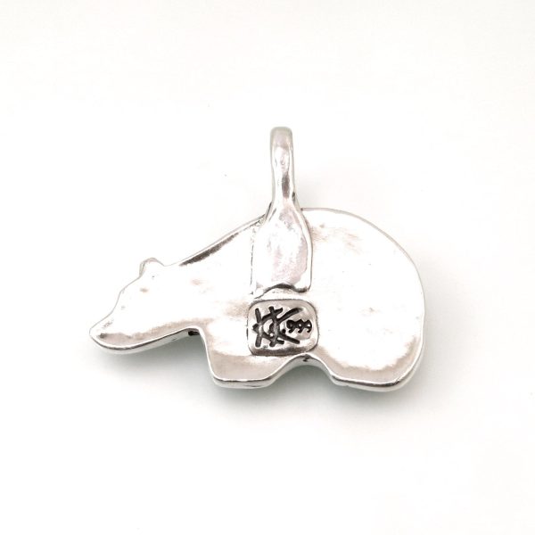 Sterling Silver Bear Totem Pendant Discount