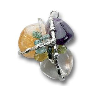 Prosperity Gemstone Amulet Pendant Hot on Sale