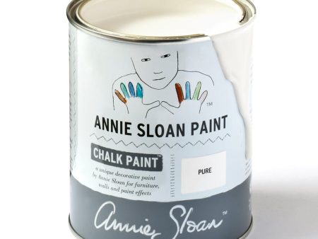 Annie Sloan Chalk Paint - Pure White (1 Litre) For Discount