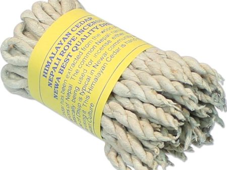 Nepali Himalayan Cedar Rope Incense Online