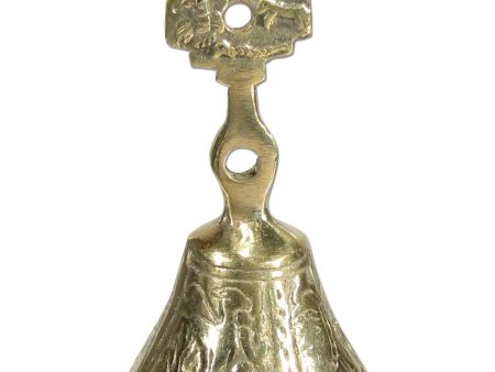 Peruvian Brass Bell Chakana Online now