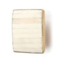 Ivory and Gold Square Resin Knob Supply