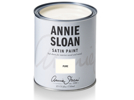 Annie Sloan Satin Paint Pure - 750 ml Online now