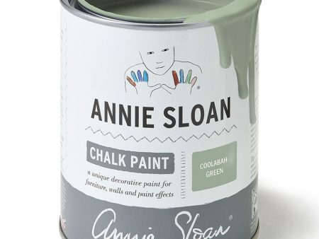 Annie Sloan Chalk Paint - Coolabah Green (1 Litre) For Sale