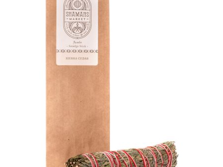 Sierra Cedar Smudge Incense Bundle - Jumbo Hot on Sale