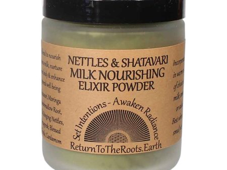 Nettles & Shatavari Milk Nourishing Elixir Powder Fashion