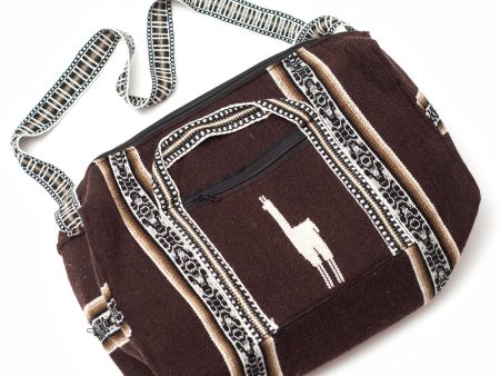 Peruvian Alpaca Padded Duffel Bag Online Sale