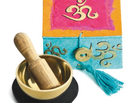 2 inch Om Mini Meditation Bowl in Gift Box on Sale