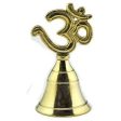 OM Symbol Brass Altar Bell Hot on Sale