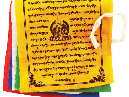 Buddha Prayer Flag Set, Small Sale