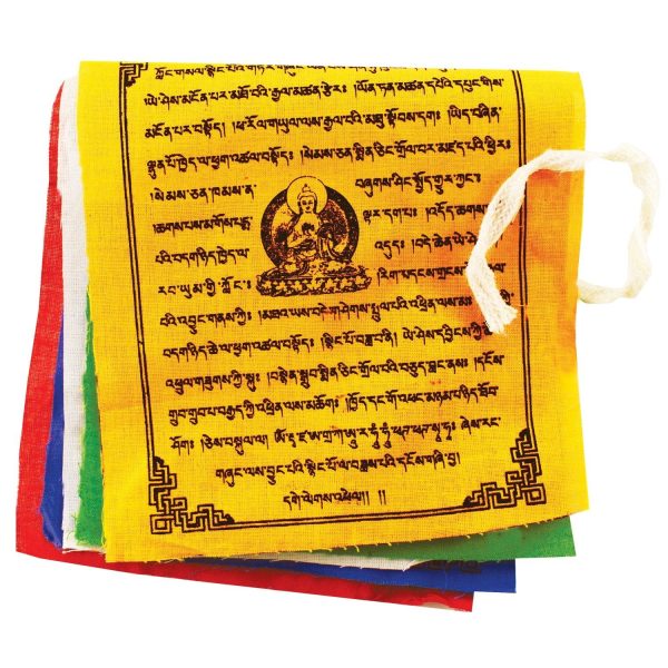 Buddha Prayer Flag Set, Small Sale