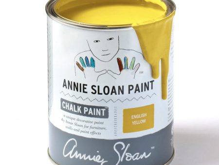 Annie Sloan Chalk Paint - English Yellow (1 Litre) on Sale