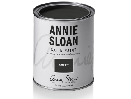 Annie Sloan Satin Paint Graphite  -  750 ml Online now