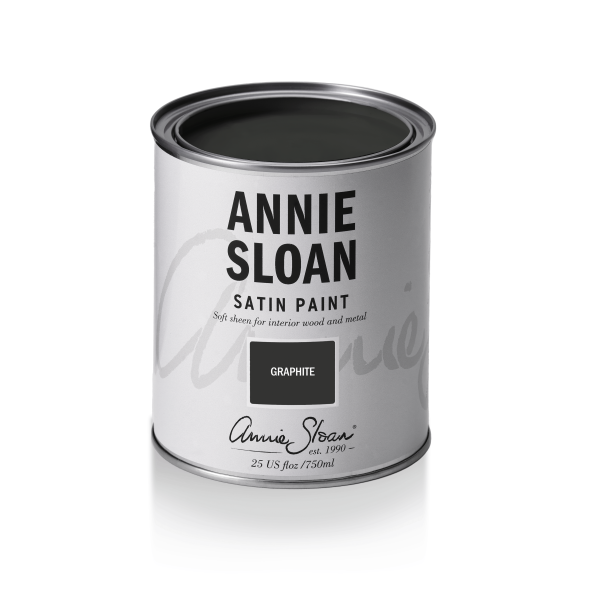 Annie Sloan Satin Paint Graphite  -  750 ml Online now