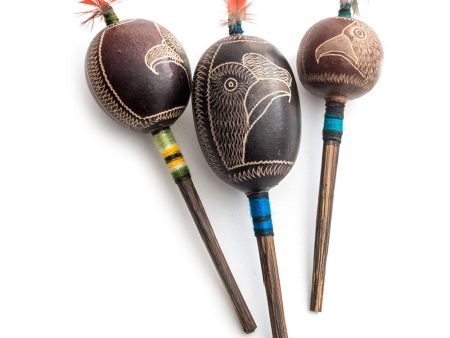 Peruvian Amazon Gourd Rattle - Eagle Condor Discount