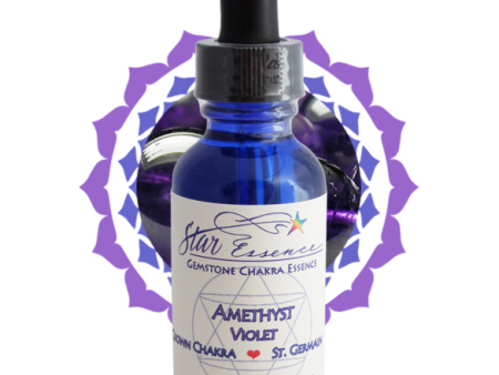 Crown Chakra Essence: Amethyst - St. Germaine Hot on Sale