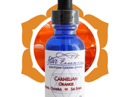 Sacral Chakra Essence: Carnelian - Shakti & Sai Baba Discount