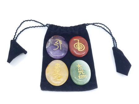 Rainbow Reiki Set - Oval Shape Cheap