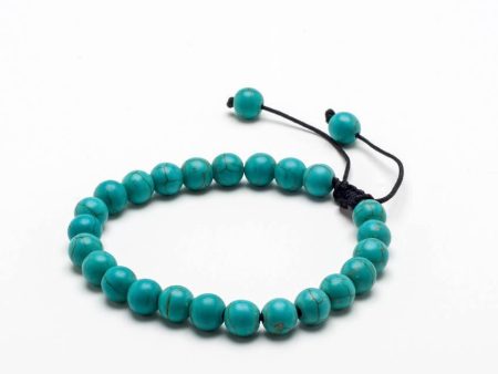 Tibetan Faux Turquoise Bead Bracelet For Discount