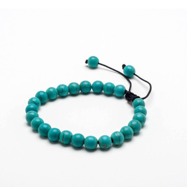 Tibetan Faux Turquoise Bead Bracelet For Discount