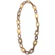 Anju Omala Natural Beige Necklace - Rectangles Ovals Online Hot Sale