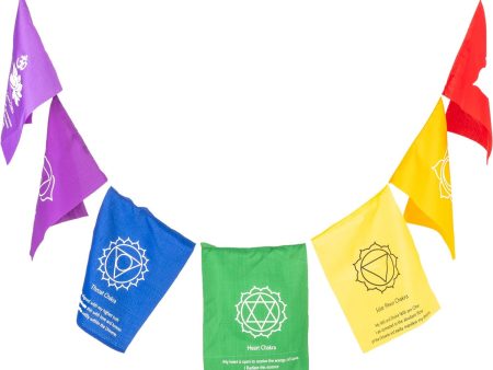 Seven Chakra Healing Flag Online