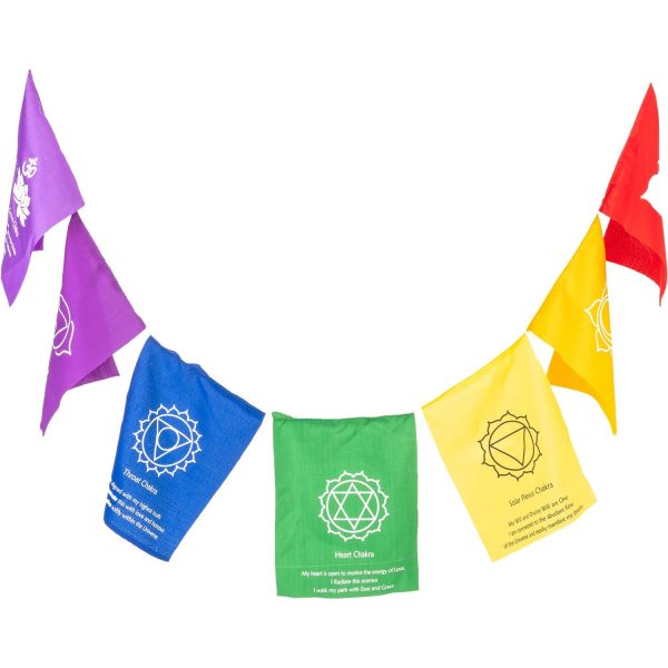 Seven Chakra Healing Flag Online