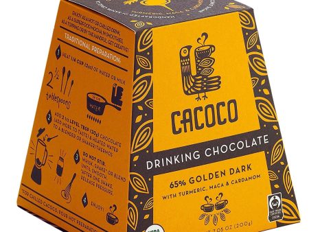 Cacoco Ceremonial Drinking Chocolate - 65% Golden Dark Online Sale