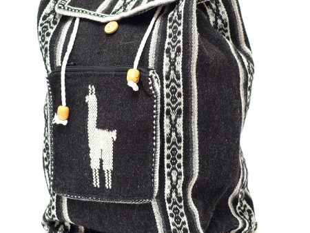 Peruvian Wool Backpack w  Llama Pocket Supply