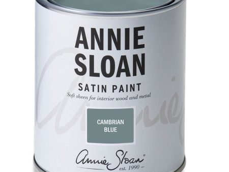 Annie Sloan Satin Paint Cambrian Blue - 750 ml on Sale