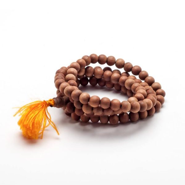 Tibetan Sandalwood Prayer Bead Mala For Sale