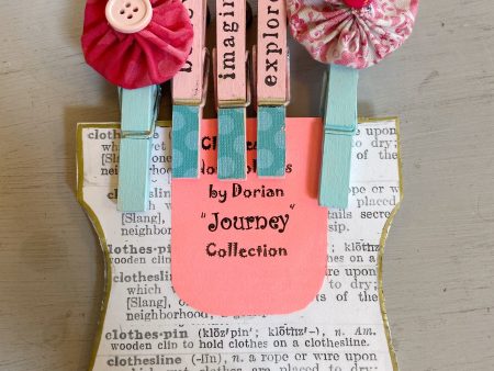 Journey Clothespin Noteholders on Sale