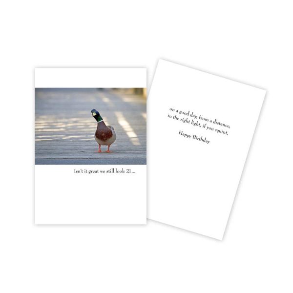 Duck Funny Birthday Card For Discount