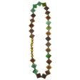 Anju Omala Verdant Necklace - Squares and Metal Online Sale