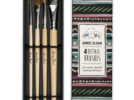 Annie Sloan Detail Brushes - Set of 4 Discount