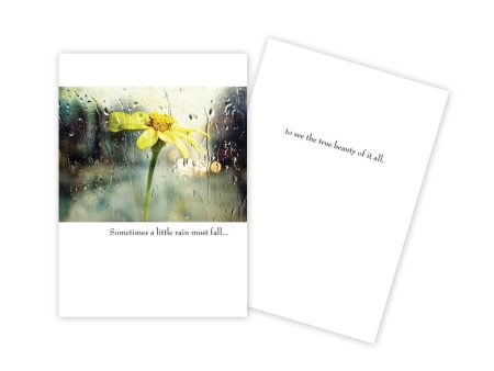 Yellow Daisy Floral Encouragement Card Sale