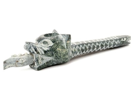 Stone Carved Pipe - Jaguar Condor on Sale