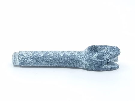 Stone Carved Pipe - Serpent Online