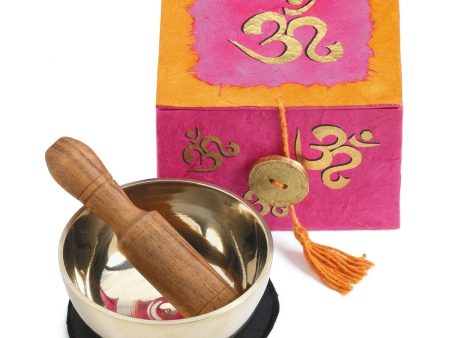 3 inch OM Meditation Bowl in Gift Box For Cheap