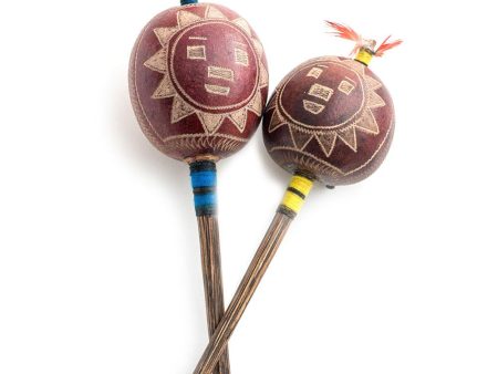 Peruvian Amazon Gourd Rattle - Moon Sun Online Sale