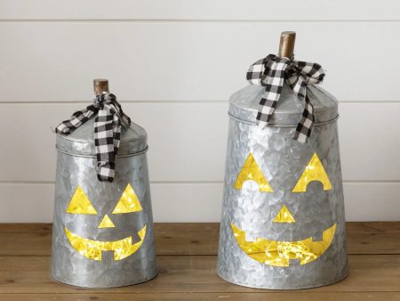 Oil Can Jack O Lantern - Small Online