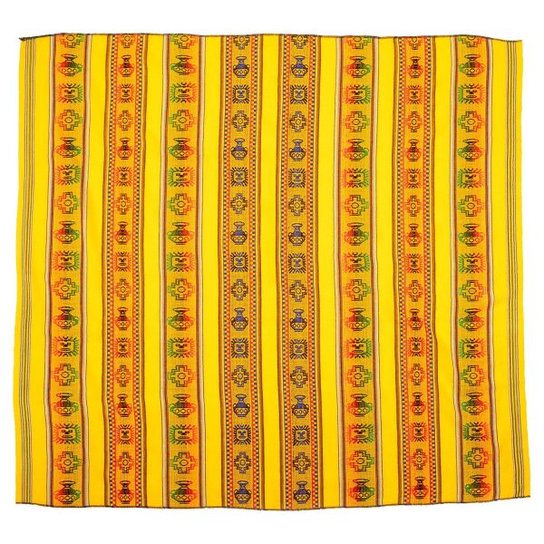 Peruvian Woven Throw Yellow Supply