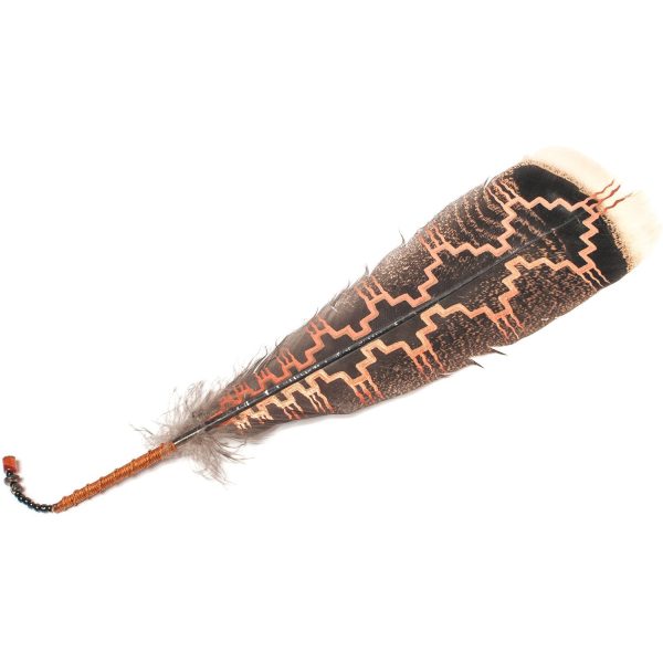 Chakana Painted Feather For Discount