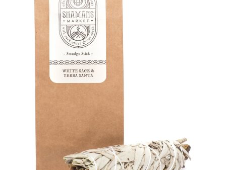 Yerba Santa & White Sage Incense Smudge Bundle 7 in. Discount