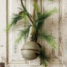 Weathered Tin Jingle Bell with Rope, Medium For Discount