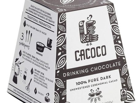 Cacoco Ceremonial Drinking Chocolate - 100% Pure Dark Fashion