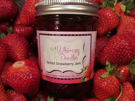 Whimsey Doodles - Spiced Strawberry Jam Online now