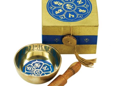 3 inch OM Lotus Meditation Bowl in Gift Box For Cheap