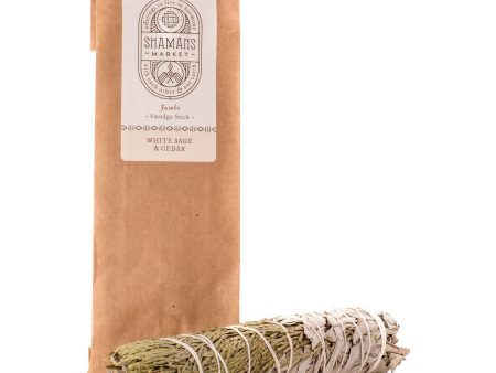 White Sage & Cedar Large Smudge Sticks 8-9 in. Cheap