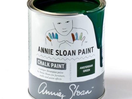 Annie Sloan Chalk Paint - Amsterdam Green (1 Litre) on Sale